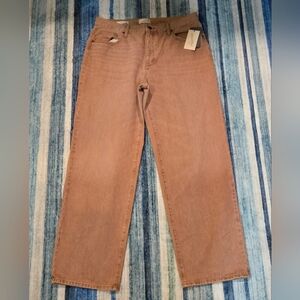 Universal Thread 90's Baby Pink Wash Straight Leg Denim